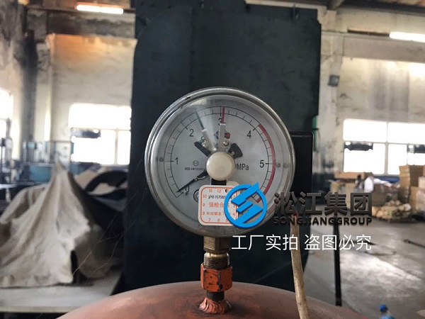 淞江集團橡膠接頭水壓測試機檢測流程公開