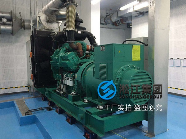 柴油發電機彈簧減震器使用現場
