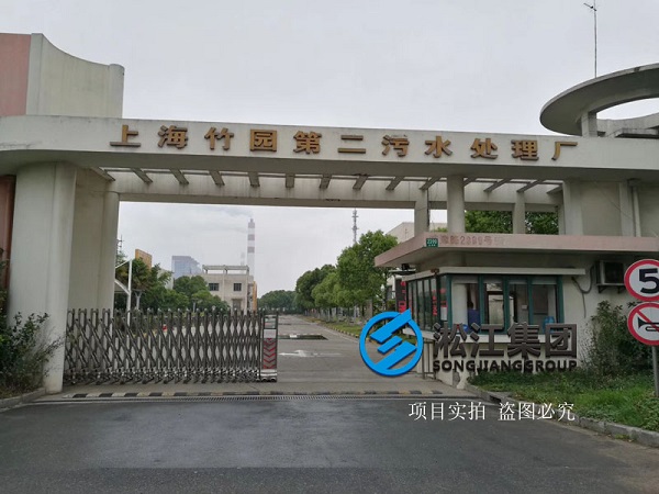 上海市竹園污水處理廠使用現場